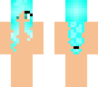blue hair version of my skin base
