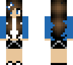 blue-jacket girl