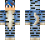 blue tiger human boy