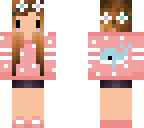 chibi whale girl - pink edit