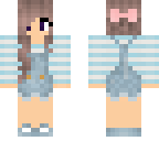cute blue girl