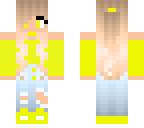 cute yellow girl