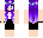 purple girl