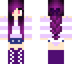 purple striped