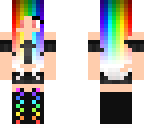 rainbow girl