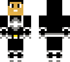 black ranger with no helmet