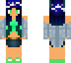 blue hair girl v 2