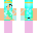 blue mermaid princess