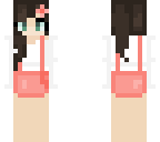 coral overalls