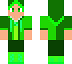 crazy green girl