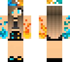 fire and water wolf girl