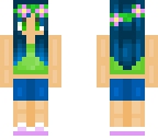 flower crown girl