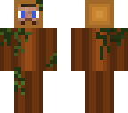 man in log suit