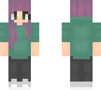 purple hair edit