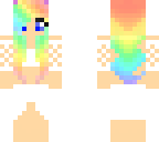 rainbow girl