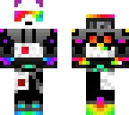 rainbow panda shot