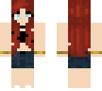 red hair cute girl