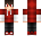 red hoodie