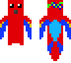 red macaw