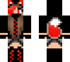 red mysterious wolf