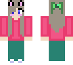 a cute wolf girl