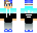 blue adidas skin