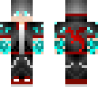 blue fire guy
