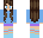 blue girl