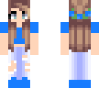 blue girl