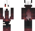creepy girl with bows on her head