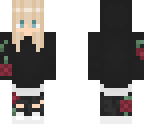 edited blonde flowergirl