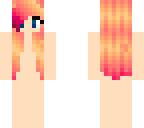 gradient hair girl base