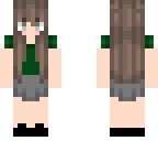 green school girl