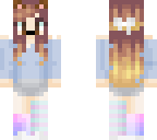 ombre hair girl snapchat filter