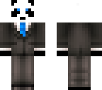 panda in suit