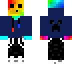 slime rainbow head