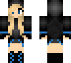 blue assassin girl
