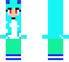 blue girl