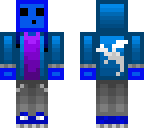 blue slime hoodie