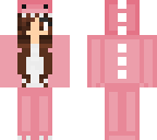 bright pink baby dino