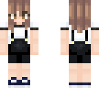 child with overalls