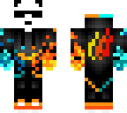 fire logo panda