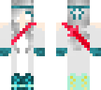 herobrine winter ninja girl