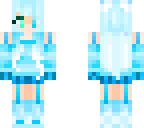 ice blue girl