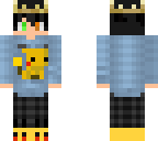 pikachu person with crown