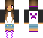 purple girl