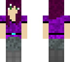 purple girl