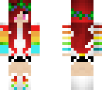 rainbow girl