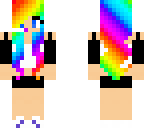rainbow girl edit
