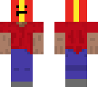 tapfib with red shirt